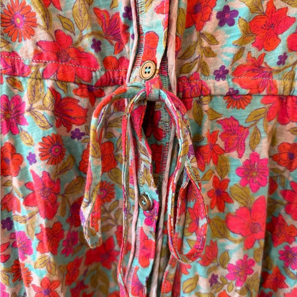 Natural Life Long Sleeve Floral Dress - Picture 3 of 5